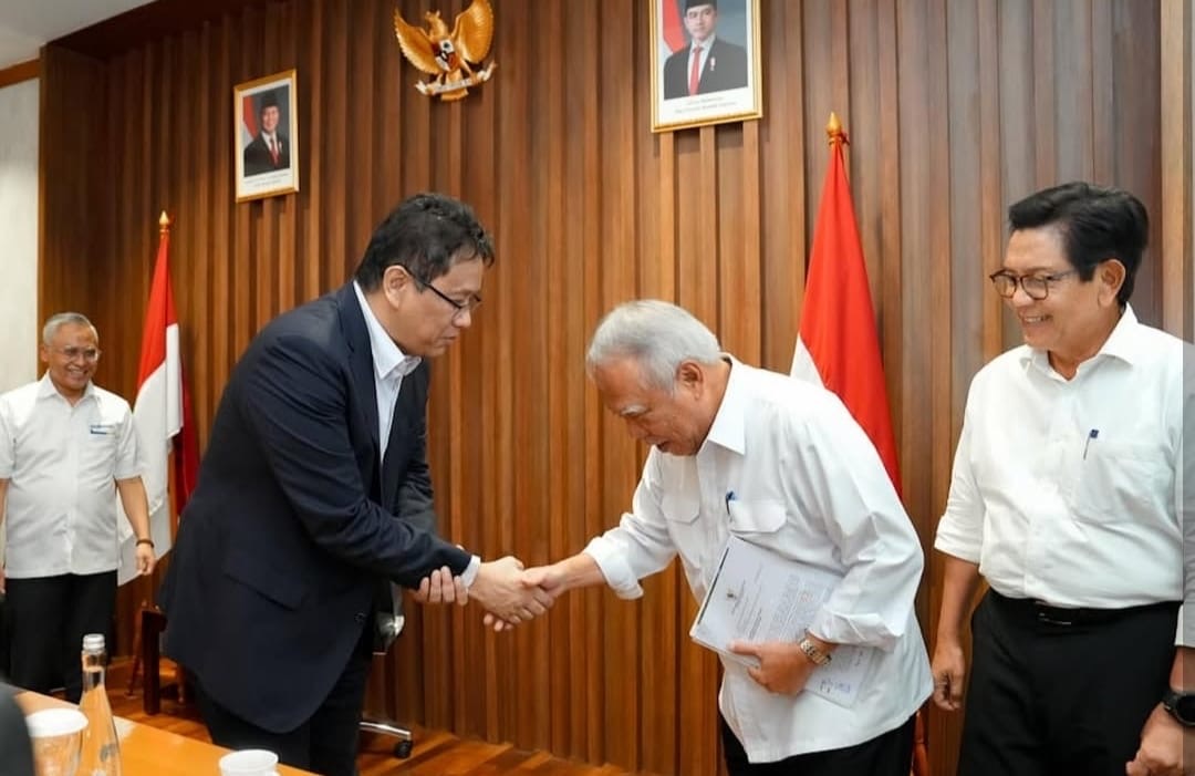 Kepala OIKN Basuki HM saat bertemu dengan Menteri Keuangan Purbaya ( foto: instag menkeu)