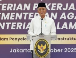 SKB 3 Kementerian Di Tandatangani Kesepakatan Penyelenggaraan Infrastruktur Ponpes