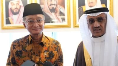 Menteri PU dan perwakilan Arab Saudi akan kerjasama d bidang infrastruktur air  ( humas pu)
