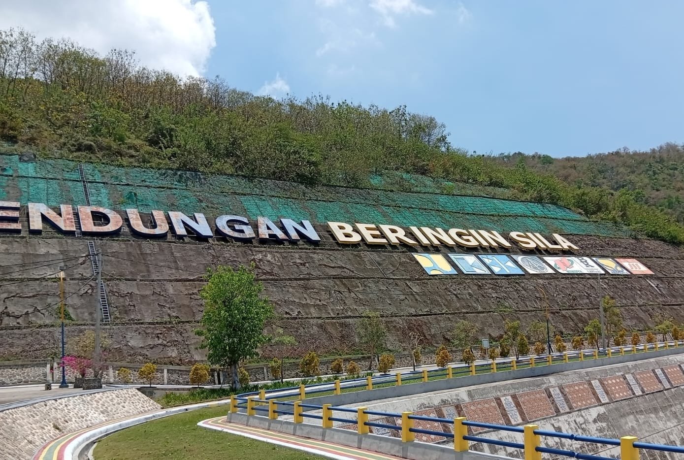 Bendungan Beringin Sila di Sumbawa ( foto: birkom pu)