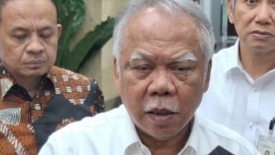 Kepala Ororita IKN ( OIKN) Basuki Hadimuljono usai lapor ke Presiden ( foto : instg oikn)