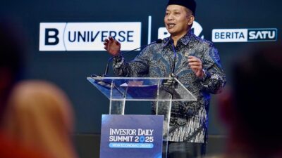 Menkop saat hadiri investor daily summit di Jakarta ( foto: humas Kemenkop)