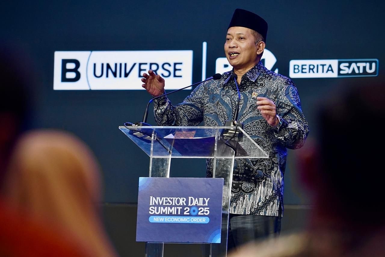 Menkop saat hadiri investor daily summit di Jakarta ( foto: humas Kemenkop)