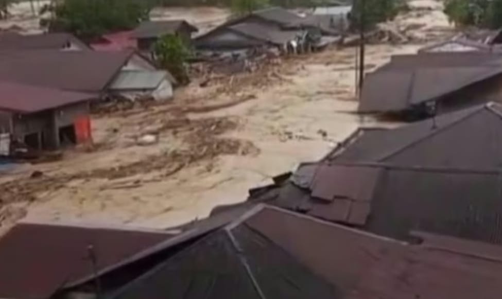 Banjir Bandang du Sibolga ( humas pu)