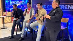 Paling kanan Chef Bagus sebagai Executive Chef, kanan tengah Bandu Mardriarso sebagai Director of sales & marketing, kanan tengah, Tri sebagai Food and Beverage manager, Paling Ujung kiri Rizki corporate Marketing. ( humas GDH)