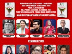 Wakil Menteri PPPA Veronica Tan akan Hadir Sebagai Pembicara Dalam Peluncuran Buku Antologi Puisi dan Cerpen  Kepak Sayap Bunda “Anak Merah Putih Tidak Takut Masalah”
