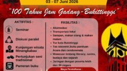Festival Literasi Internasional Minangkabau (IMLF) ke-4 akan Diselenggarakan 3-7 Juni 2026 di Kota Bukit Tinggi, Sumatera Barat