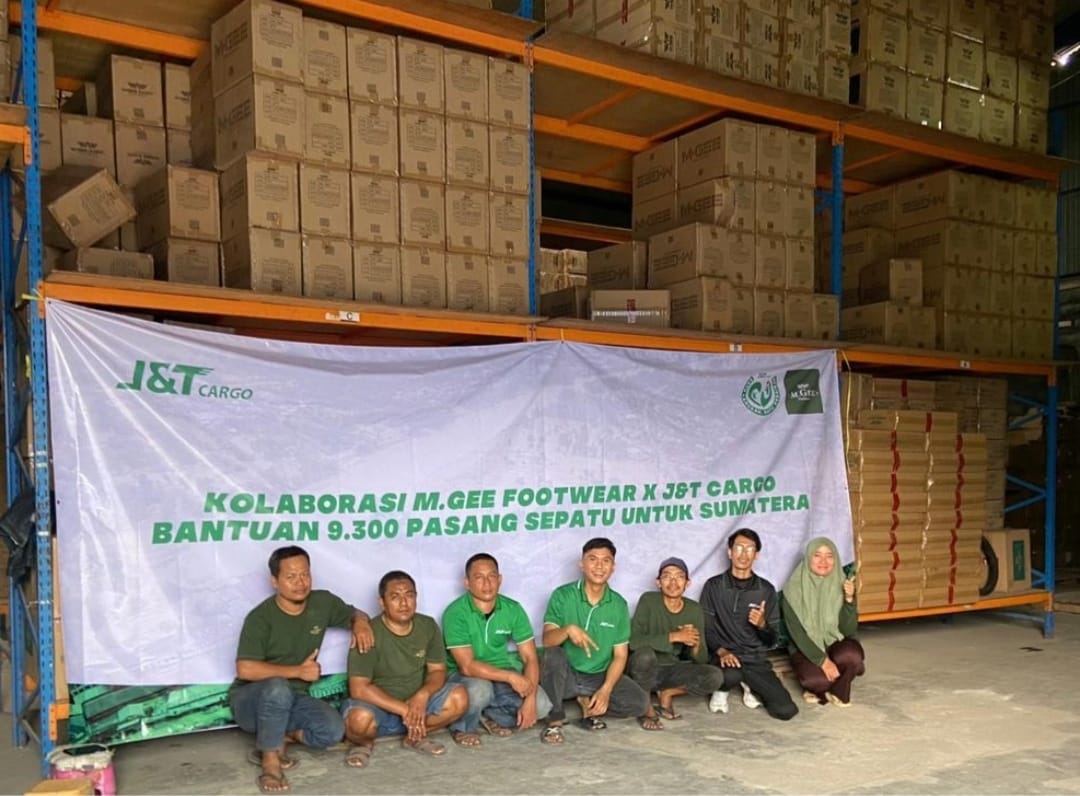 Bantuan yang akan diserahkan ke daerah bencana