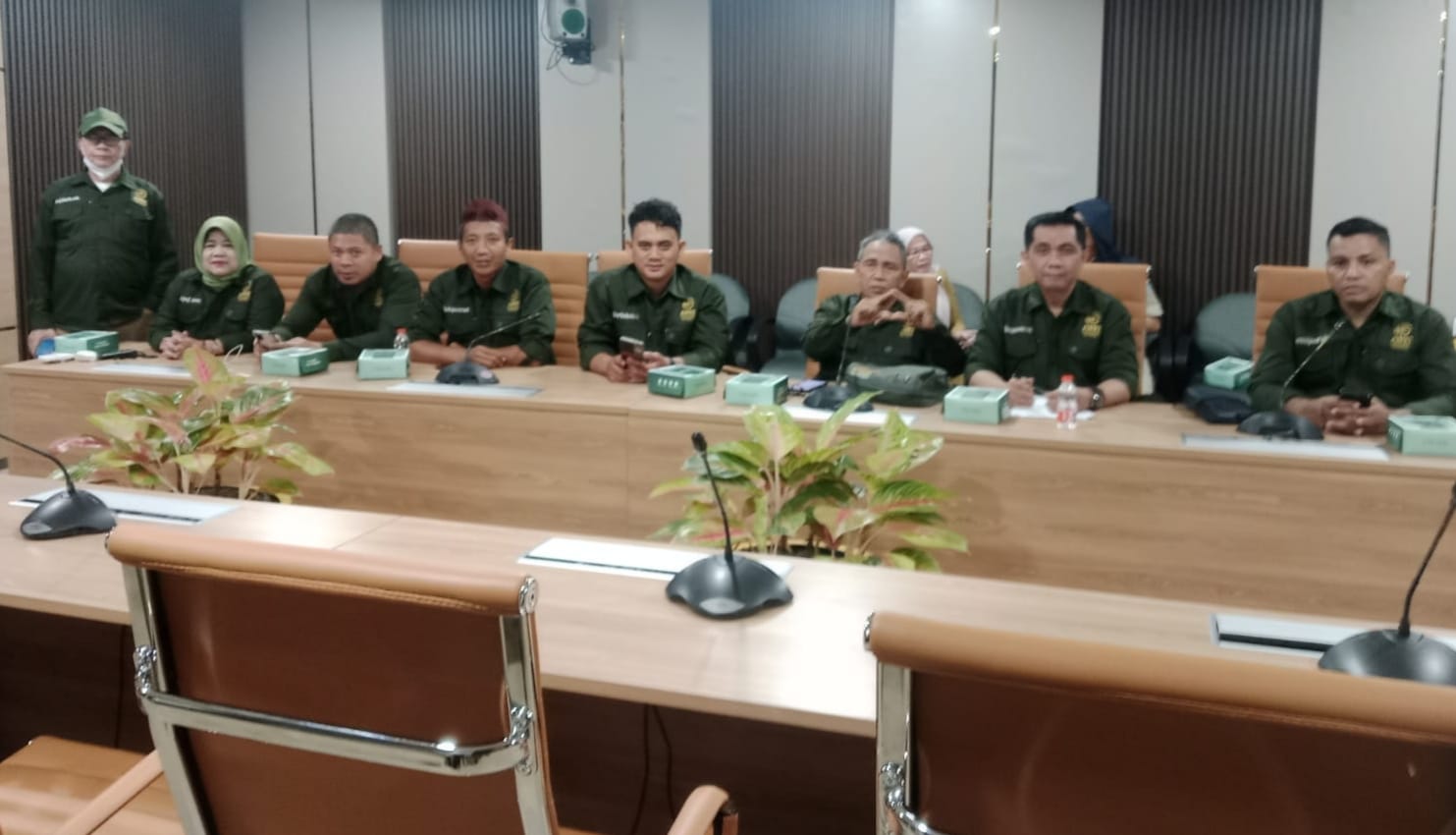 Pengurus AMKI Jakarta saat audiensi dengan Jajaran Pemkot Jakarta Selatan ( humas Amki)