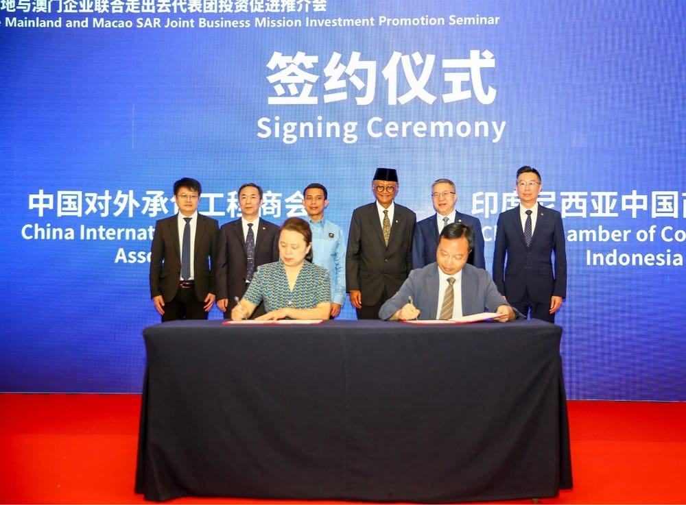 MoU Kerjasama Indonesia - cina (birkom pu)