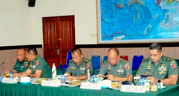 Pejabat Utama Kodam XV/Pattimura (Foto : Istimewa)