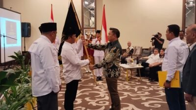 Ketua AMKI Jabar melantik pengurus Amki Kabupaten Krawang ( humas amki)