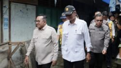 Menteri Dody Saat Meninjau Pasar Batu Sangkar Kab Tanah Datar Sumbar (Foto : SPN Sumbar)