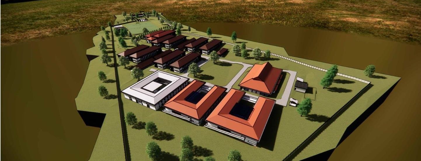 Ilustrasi Denah Sekolah Rakyat Thap II di Aceh (Foto : Birkom PU)