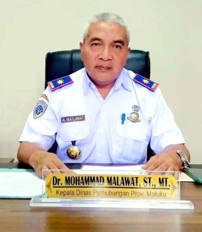 Kepala Dinas Perhubungan Provinsi Maluku, Muhammad Malawat (Foto : Istimewa)