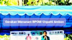 Gerakan Penanaman Sejuta Pohon: Balai POM dan Unpatti Ambon Wujudkan Lingkungan Hijau