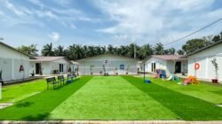 Rumah Hunian Warna Terdampak Banjir Sumatera (foto birkom pu)