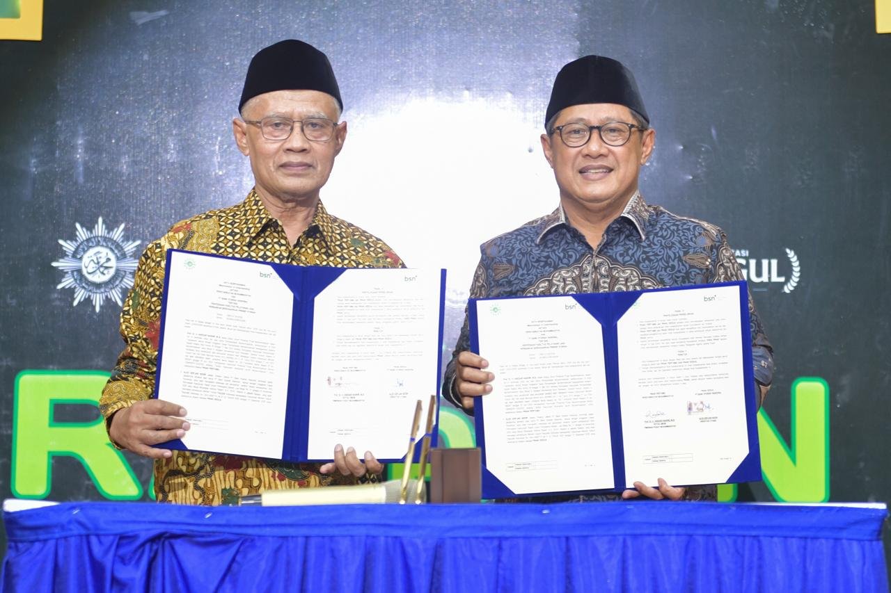 Selesai penandatanganan MoU ( humas BSN)