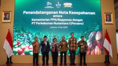 Menteri PPN/ Bappenas Tegaskan PTPN Satu Menjadi Domain Ketahanan Pangan dan Energi