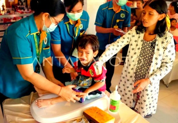 Pemeriksaan Medis Kepada Balita Guna Mencegah Stunting (Foto : Istimewa)