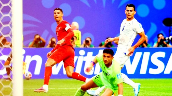 Ronaldo Cetak Gol, Ungguli Ubekistan 3-0 di Babak Pertama (Foto : Istimewa)