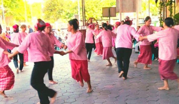 Wadah Pelayanan Perempuan Gereja Protestan Maluku Menampilkan Tarian Khas Maluku "Katareji" Minggu 28 Juni 2026 (Foto : Istimewa)