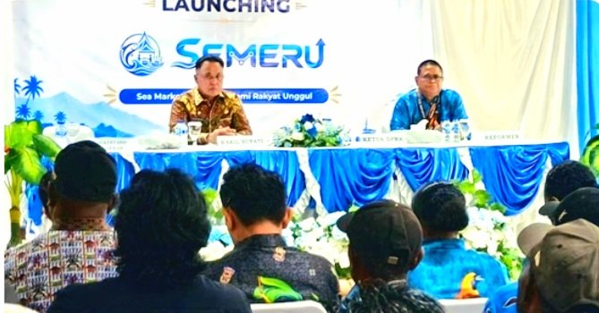 Wakil Bupati Nabire Burhanudin Pawennari Mendukung Inovasi Semeru untuk Tingkatkan Kesejahteraan Masyarakat Pesisir ( Foto : Istimewa)