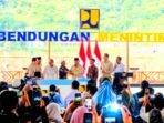 Presiden Prabowo Subianto Meresmikan Lima Bendungan Baru di Lima Provinsi di Pusatkan di Lombok Barat Nusa Tenggara Barat (Foto : Istimewa)