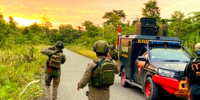 Screenshot_20260717-220802_Chrome Satgas Operasi Damai Cartenz Terlibat Kontak Tembak Dengan Kelompok Kriminal Bersenjata (Foto : Istimewa)