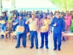 Plh Direktur Pendaftaran Penduduk dan Pencatatan Sipil Kemendagri, Ahmad Ridwan, SE., M.Si Bersama Bupati Nabire Mesak Migai Menutup Program Jebol Adminstasi Krpendudukan