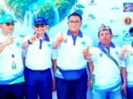 Menteri LH Jumhur Hidayat (tengah) Foto Bersama Peserta Konferensi Sungai Indonesia 2026 di Mojokerto Jatim