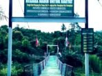 Jembatan Garuda Dusun Layuen Desa Lumoli Seram Bagian Barat Diresmikan oleh Presiden RI Bersama Pangdam XV/Pattimura, Mayjen TNI Dody Triwinarto