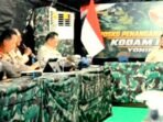 Presiden Prabowo Subianto Pimpin Rapat Koordinasi Penanganan Gempa NTT di Kabupaten Nagekeo NTT. Menteri PU Menyampaikan Laporan Kemajuan Penanganan Gempa, Khususnya di Pulau Palue Perlu Mendapat Perhatian Khusus, Kondisi Infrastruktur dan kebutuhan Dasar Masyarakat Masih Terbatas.