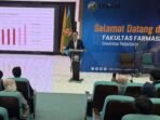 President Director PT COSMAX Indonesia Cheong Min-kyoung saat menjadi kuliah tamu di unpad (foto : cosmax)