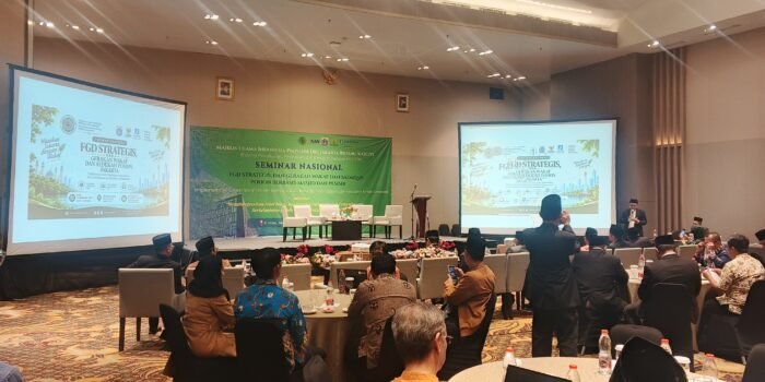 Suasana FGD Implementasi Green Waqf di Jakarta oleh MUI DKI Jakarta.