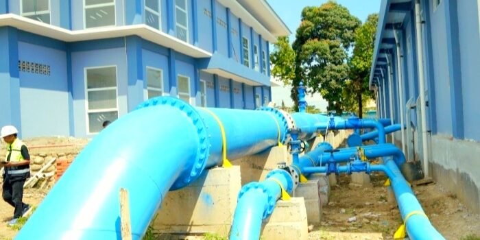 Kementerian PU Menyelesaikan Pembangunan Infrastruktur Utama Sistem Penyediaan Air Minum (SPAM) Regional Mamminasata Tahap 1 di Sulawesi Selatan