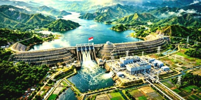 Foto Ilustrasi Bendungan Pelosika. Kementerian PU Siapkan Pembangunan Bendungan Pelosika di Konawe Sultra Senilai Rp9,8 T. Kapasitas 1,117 miliar Kubik, Terbesar Ketiga di Indonesia, Konstruksi 2026-2030, Irigasi 20.458 Ha.