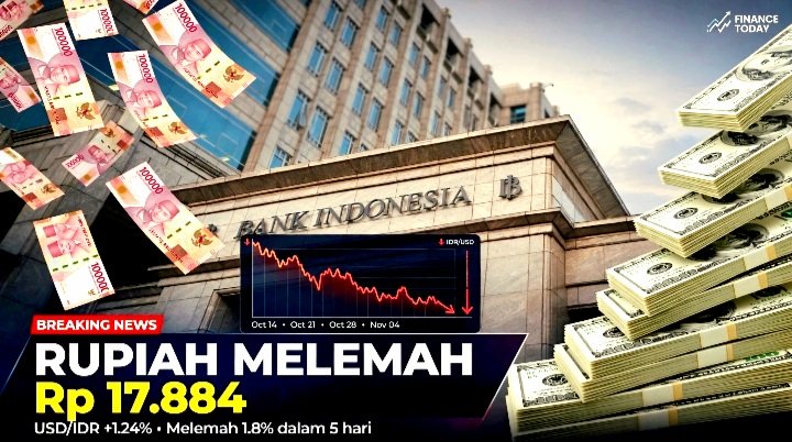 Screenshot_20260923-091447_WhatsApp Nilai Tukar Rupiah Terhadap Dolar AS Hari Ini Rabu 23 September 2026 di Rp 17.844. Rupiah Diprediksi Melemah ke Rp 17.930 Imbas Sentimen The Fed & Timur Tengah.