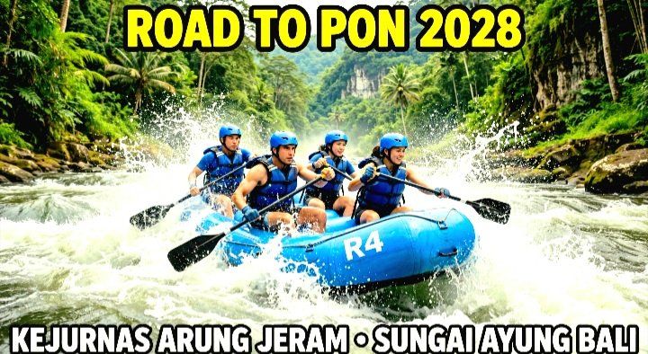 Screenshot_20260923-102318_WhatsApp Kejurnas Arung Jeram 2026, FAJI, Sungai Ayung Badung, PON 2028, KONI, Olahraga Dayung Kejurnas Arung Jeram 2026 di Bali Resmi Dibuka, Jadi Penentu Kuota PON 2028 NTT-NTB