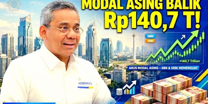 Foto Ilustrasi Menkeu Suahasil Nazara Ungkap Inflow Rp140,7 Triliun per 14 September 2026 Lewat SBN dan SRBI. Cadangan devisa US$146,5 Miliar, Ekonomi RI Tangguh di Tengah Geopolitik.
