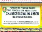 Anggota DPD RI Nono Sampono Tanamkan Nilai Persatuan dan Sosialisasi Empat Pilar MPR RI Kepada Generasi Muda di SMA Negeri Siwalima Ambon.