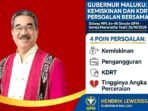 Gubernur Maluku Hendrik Lewerissa sebut kemiskinan, pengangguran, KDRT dan perceraian tantangan keluarga, sampaikan di Sidang ke-46 MPL Sinode GPM Gereja Maranatha Tual 25 Oktober 2026.