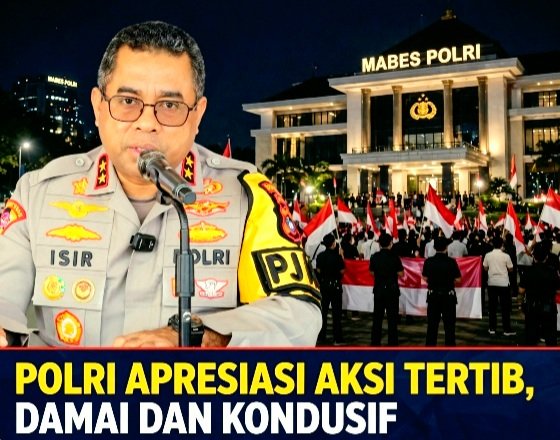 Screenshot_20261028-234954_WhatsApp Polri apresiasi aksi massa di Jakarta berjalan tertib dan damai. Kadiv Humas Polri Irjen Johnny Isir imbau jaga ketertiban dan hormati hak warga lain.