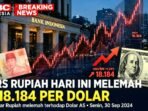 Screenshot_20261029-085233_WhatsApp Kurs Rupiah Hari Ini Kamis 29 Okt 2026 Melemah ke Rp18.184 per Dolar AS. Diprediksi Rp18.100-18.250. Penyebab The Fed, MSCI dan Kebutuhan Valas Korporasi.