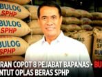 Screenshot_20261029-141246_WhatsApp Mentan Amran Sulaiman Copot 8 Pejabat Bapanas Bulog Kamis 29 Okt 2026 Buntut Oplos Beras SPHP. 10 Pejabat Diperiksa, 2 Peringatan, 9 Swasta Diproses 1 Tersangka. Beras Subsidi Rp12.500 Dijual Rp17.000.