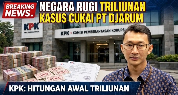 KPK Ungkap Kerugian Negara Triliunan Rupiah Dalam Kasus Dugaan Korupsi Cukai PT Djarum. Jubir Budi Prasetyo: Hitungan Awal Triliunan.