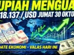 Screenshot_20261030-075015_WhatsApp Nilai Tukar Rupiah Hari Ini 30 Oktober 2026 Menguat ke Rp 18.137 - Belum Tembus 19 Ribu