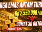Screenshot_20261030-080929_WhatsApp Kenapa Emas Antam Turun Hari Ini, Efek The Fed Menahan Suku Bunga dan Rupiah Menguat ke Rp 18.137.